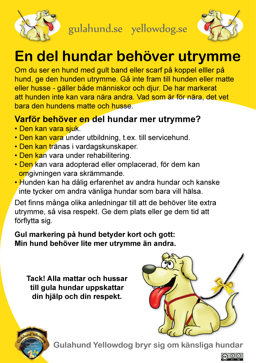 gulahundyellowdog-flyer-swedish